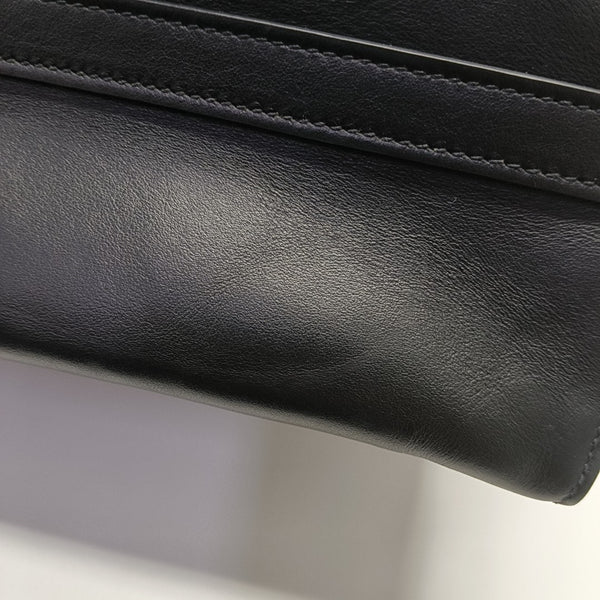 Esplanade Saffiano Calfskin Black