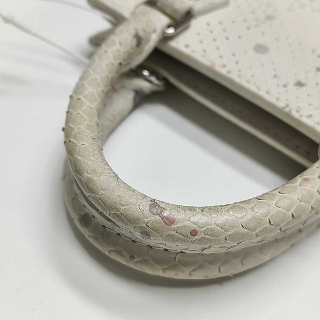 SAC PLAT Mini Python White
