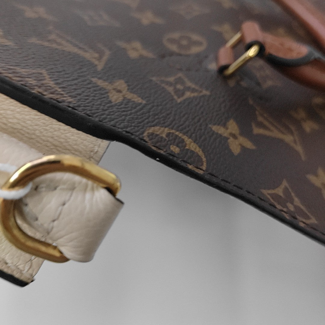 VAUGIRARD Monogram Coated Canvas Brown