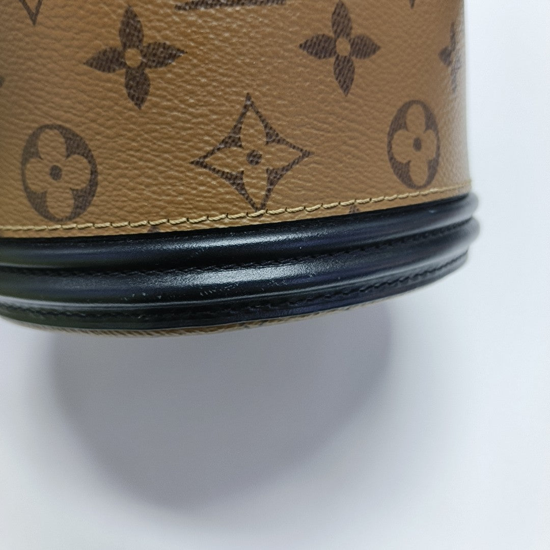 CANNES PM Monogram Coated Canvas Brown