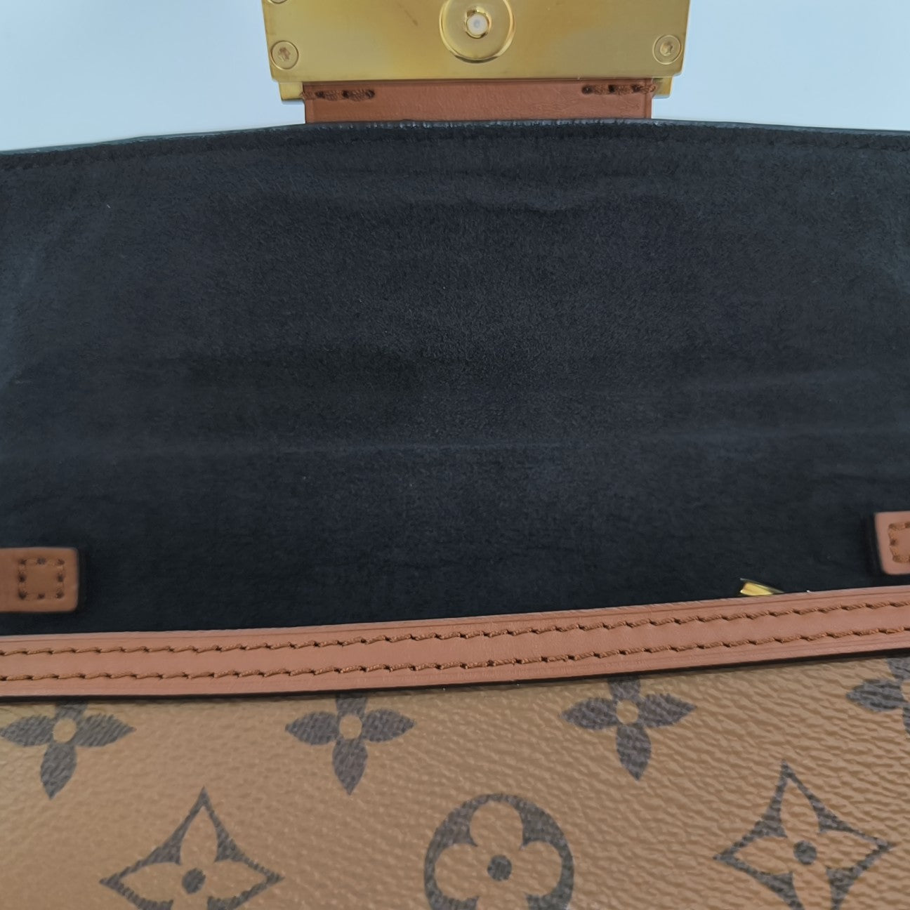 DAUPHINE WOC Monogram Coated Canvas Brown
