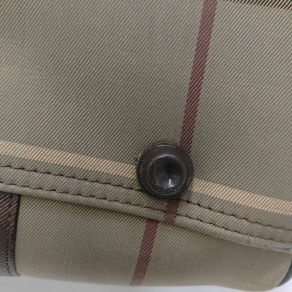 Canvas Top Handle Bag Brown