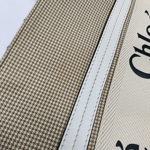 Woody Large Fabric Beige