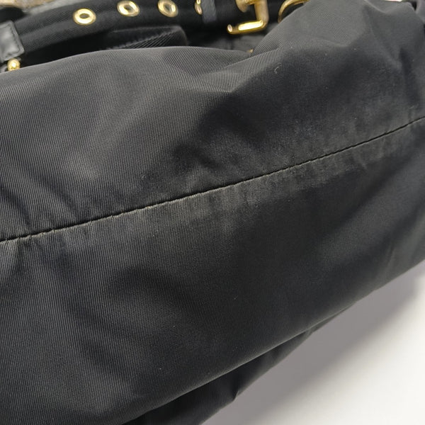 The Rucksack Medium Nylon Black
