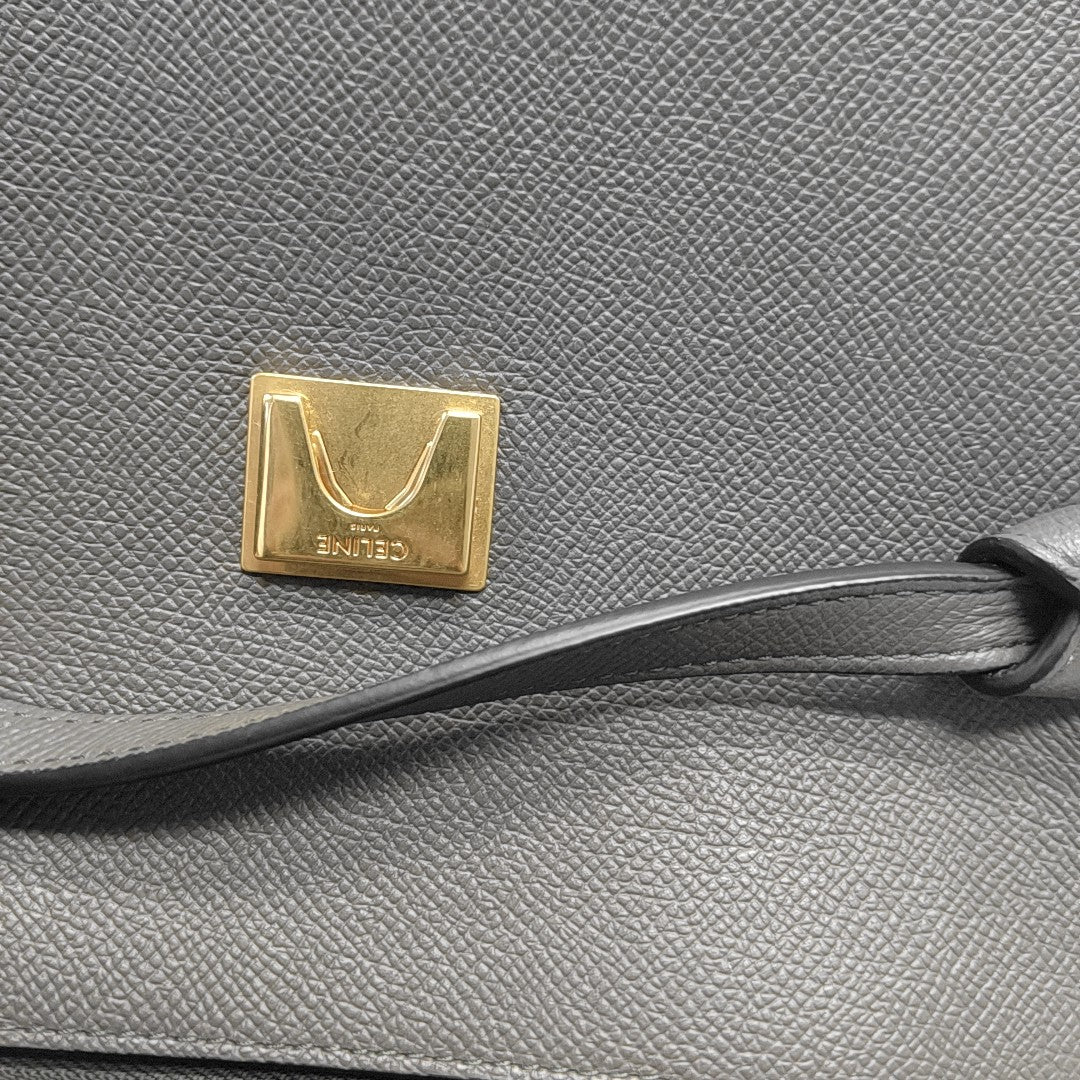 BELT Micro Calfskin Gray