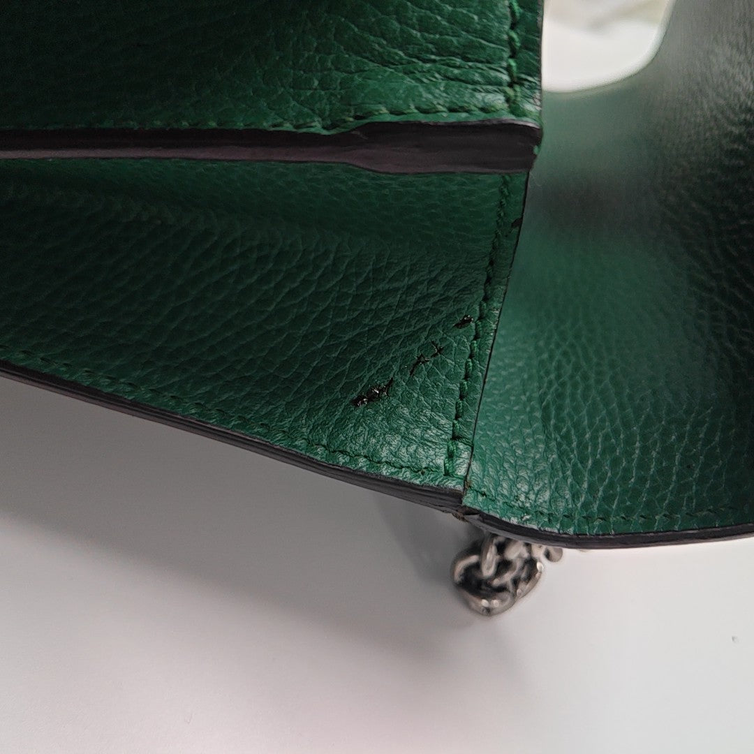 Dionysus Small Calfskin Green