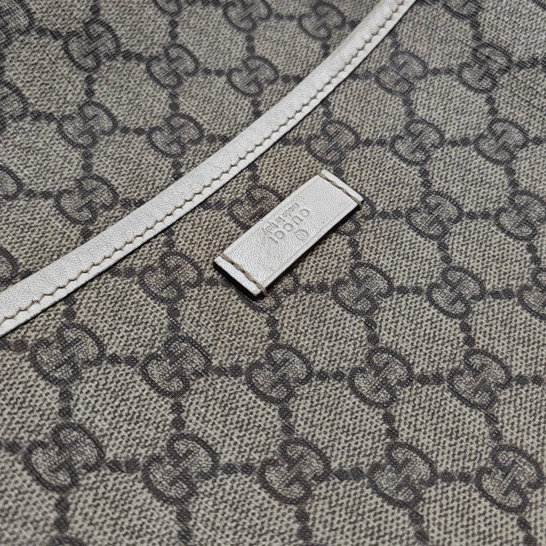 GG Supreme Monogram Coated Canvas Beige