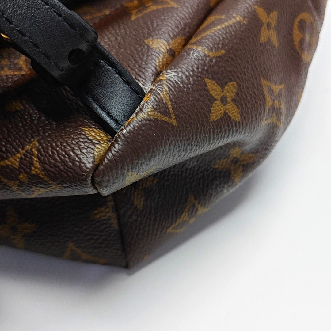 PALM SPRINGS PM Monogram Coated Canvas Brown