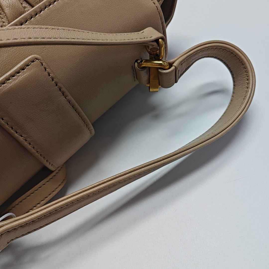 Matelassé Quilted Lambskin Beige