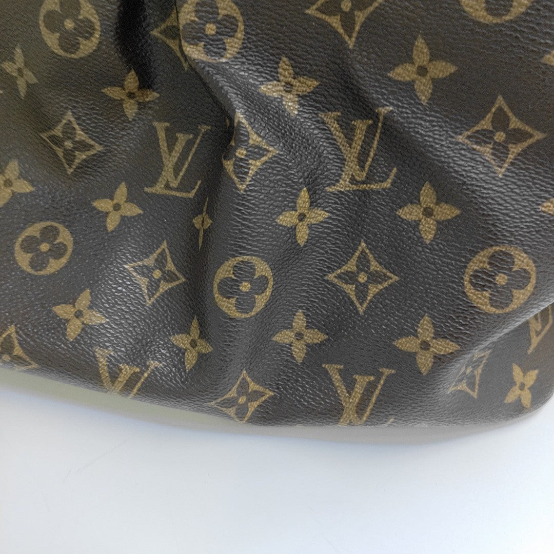 PALERMO PM Monogram Coated Canvas Brown