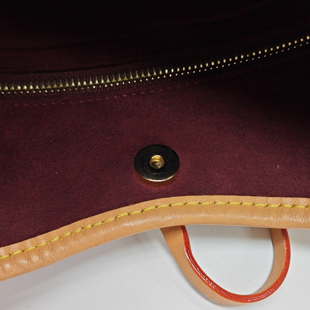 CARRYALL PM Monogram Coated Canvas Brown
