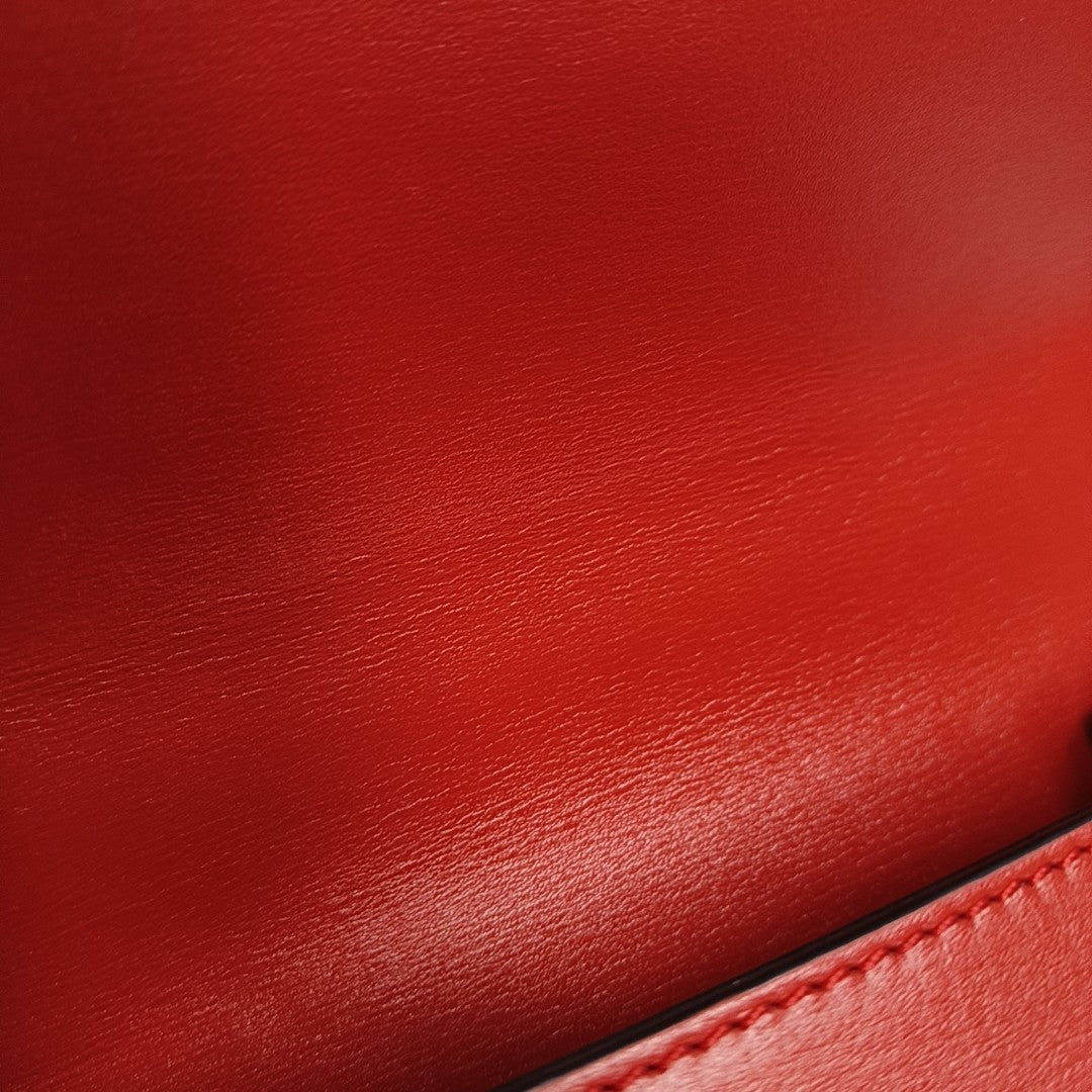 Barcelona Calfskin Red