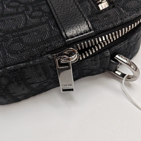 Safari Oblique Canvas Black