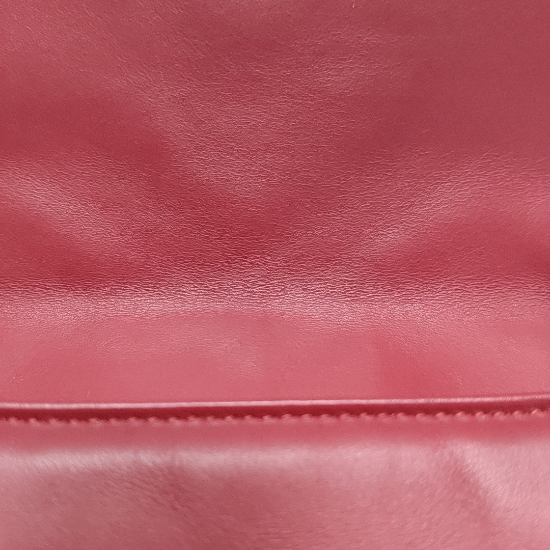 GG Marmont Medium Quilted Calfskin Red
