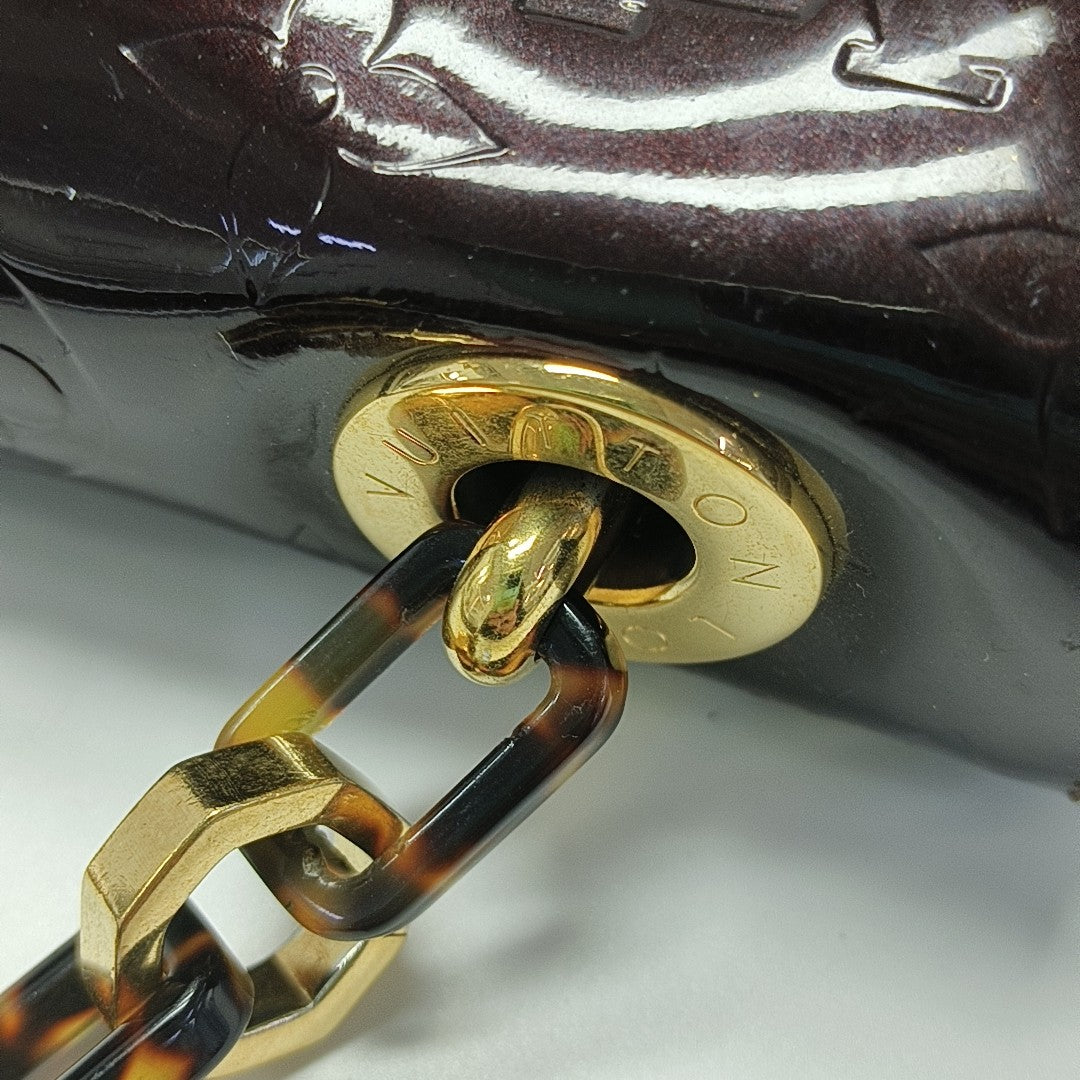 VERMONT Monogram Patent Leather Red