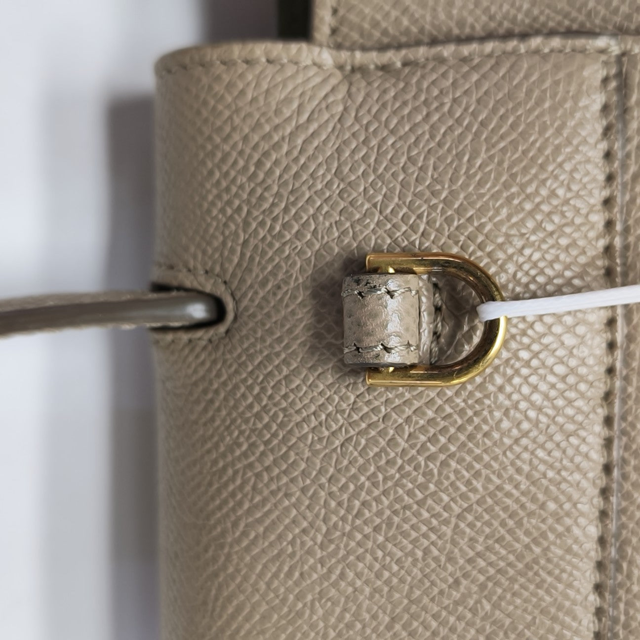 BELT Nano Calfskin Beige