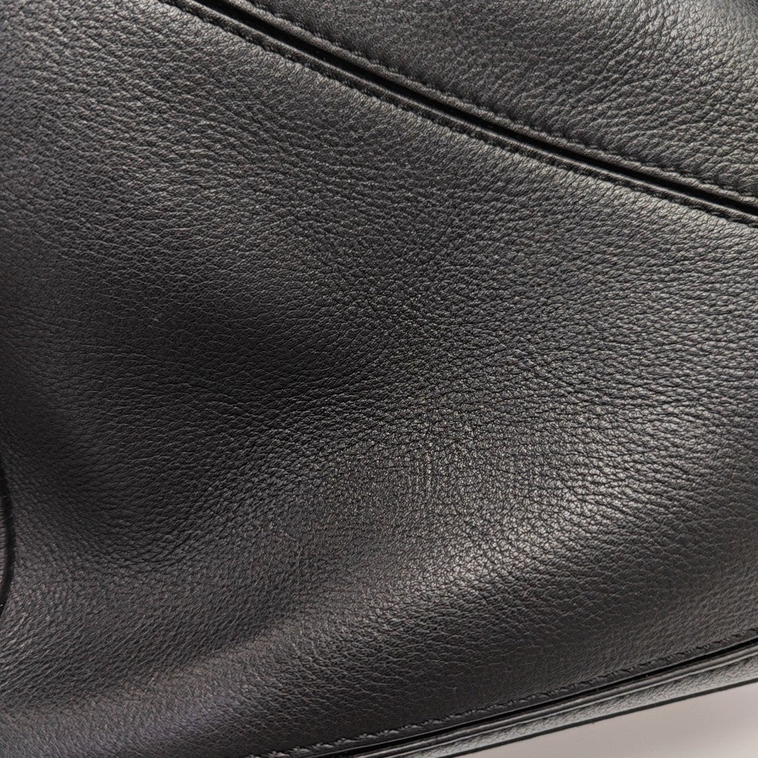Puzzle Small Calfskin Black