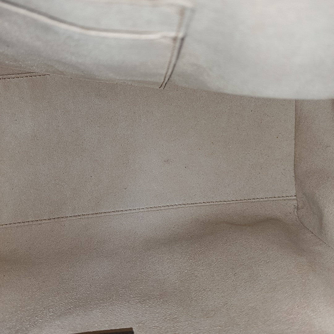 Ophidia Medium Monogram Coated Canvas Beige