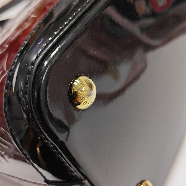 LOCKIT Monogram Patent Leather Red