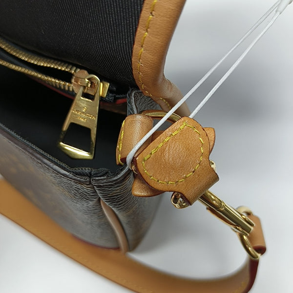 DIANE Monogram Coated Canvas Brown