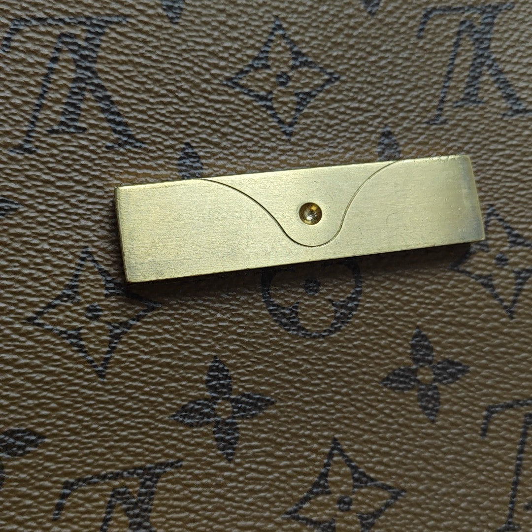DAUPHINE MM Monogram Coated Canvas Brown