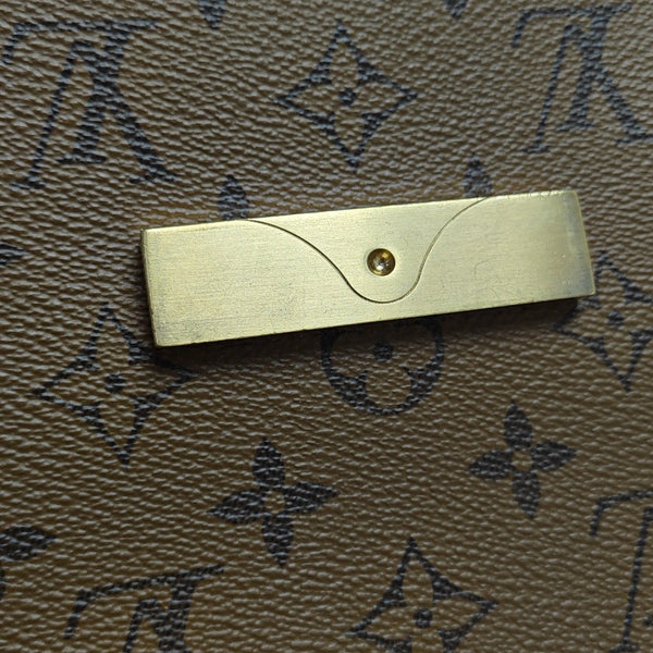 DAUPHINE MM Monogram Coated Canvas Brown