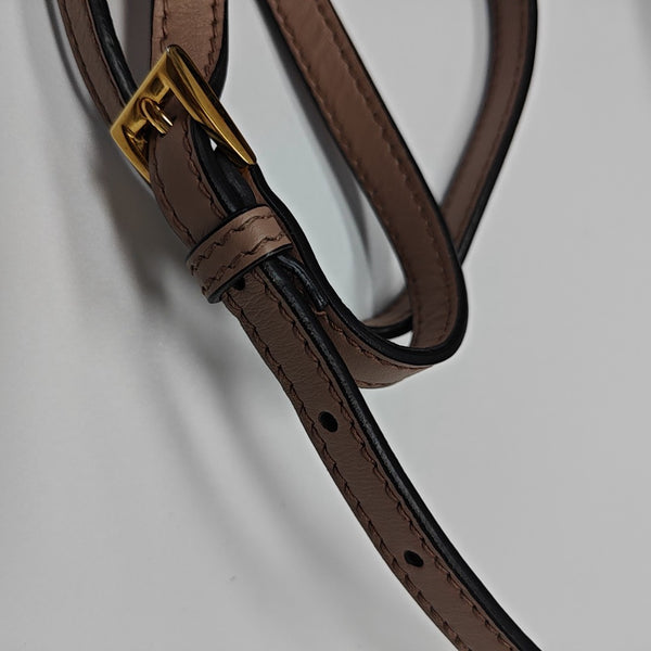 Panier Saffiano Calfskin Beige