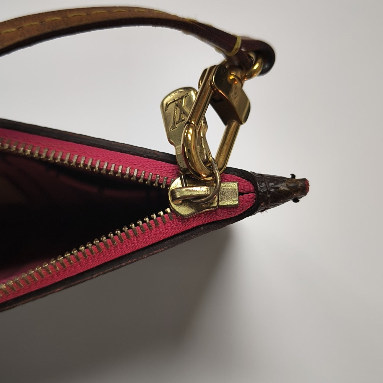NEVERFULL BB Monogram Coated Canvas Brown