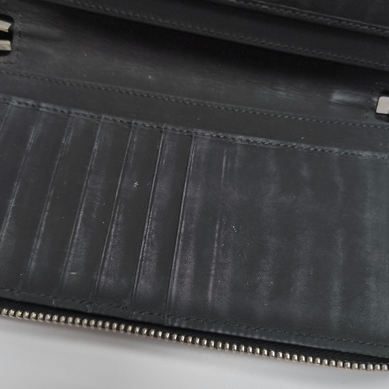 Monogram Calfskin Wallet Black
