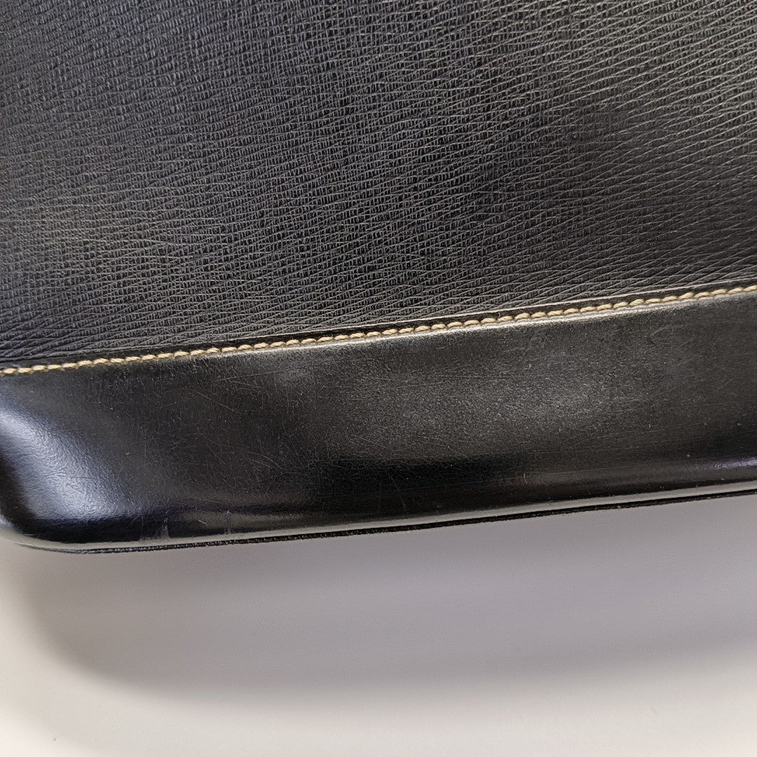 Calfskin Shoulder Bag Black