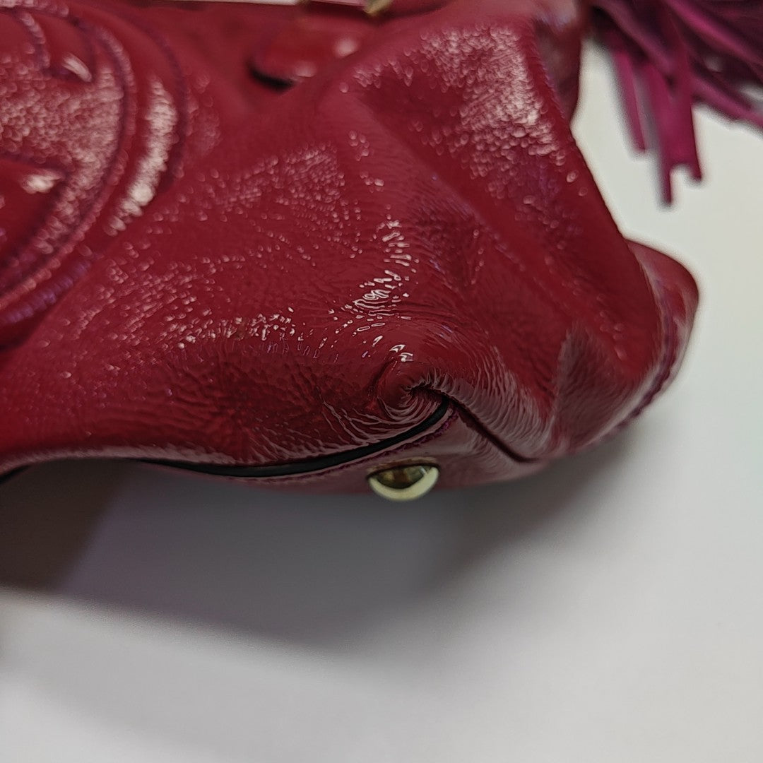 Soho Small Calfskin Red