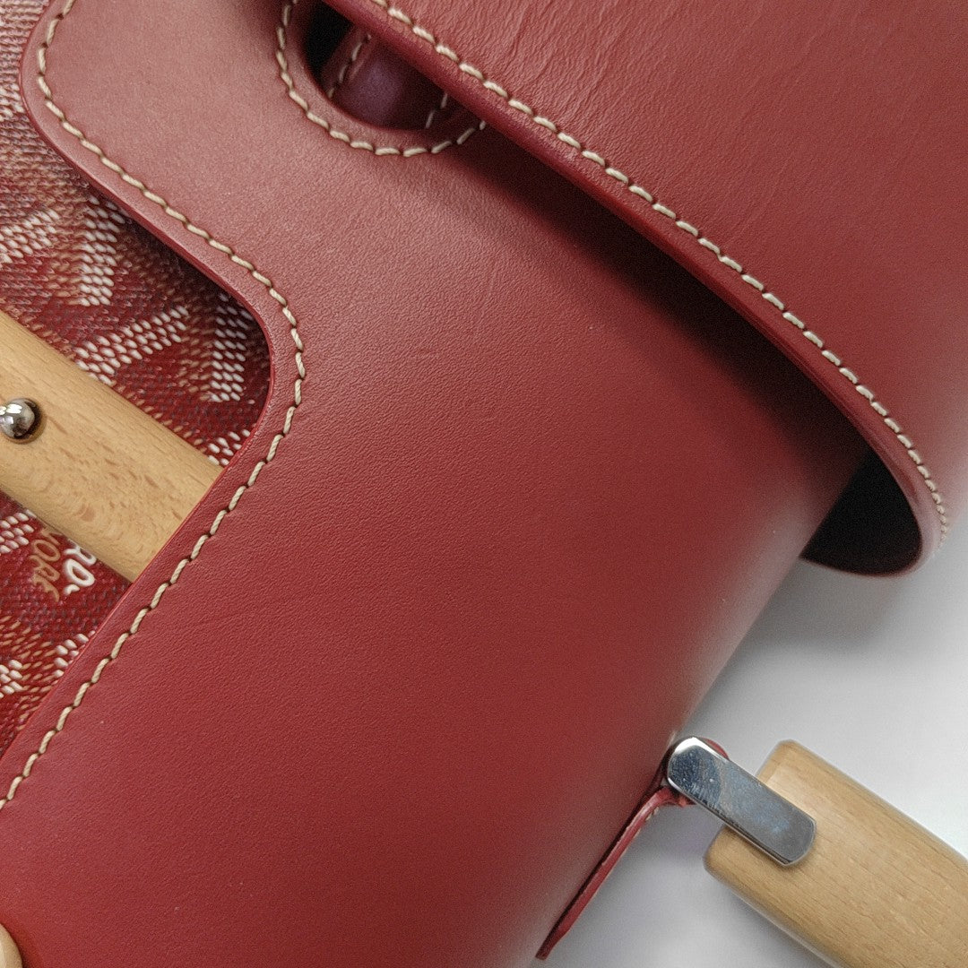 Saïgon Coated Canvas Red