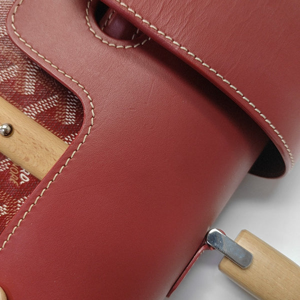 Saïgon Coated Canvas Red