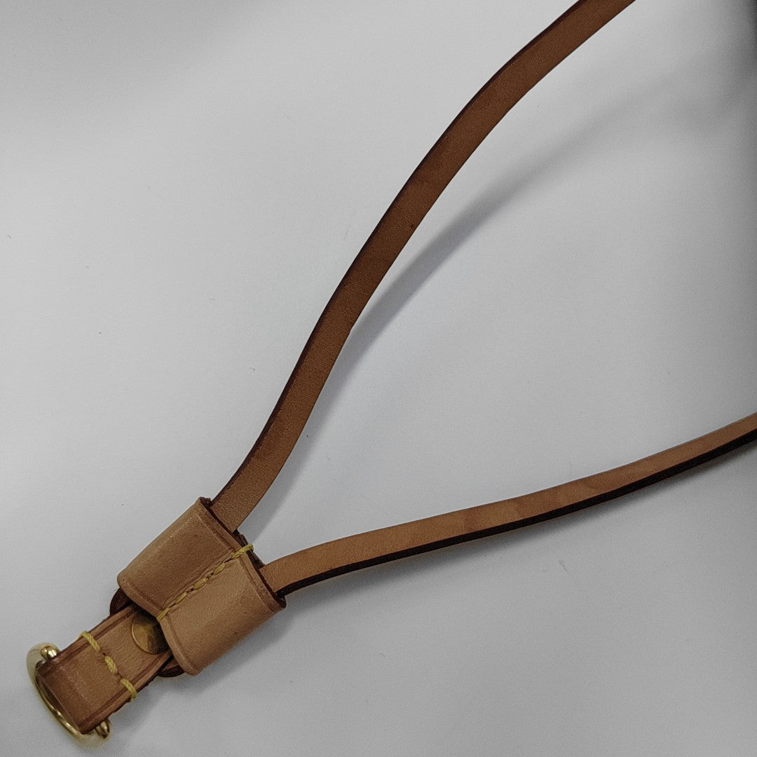 NEVERFULL MM Monogram Coated Canvas Brown