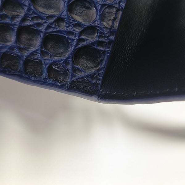 Hourglass S Calfskin Blue