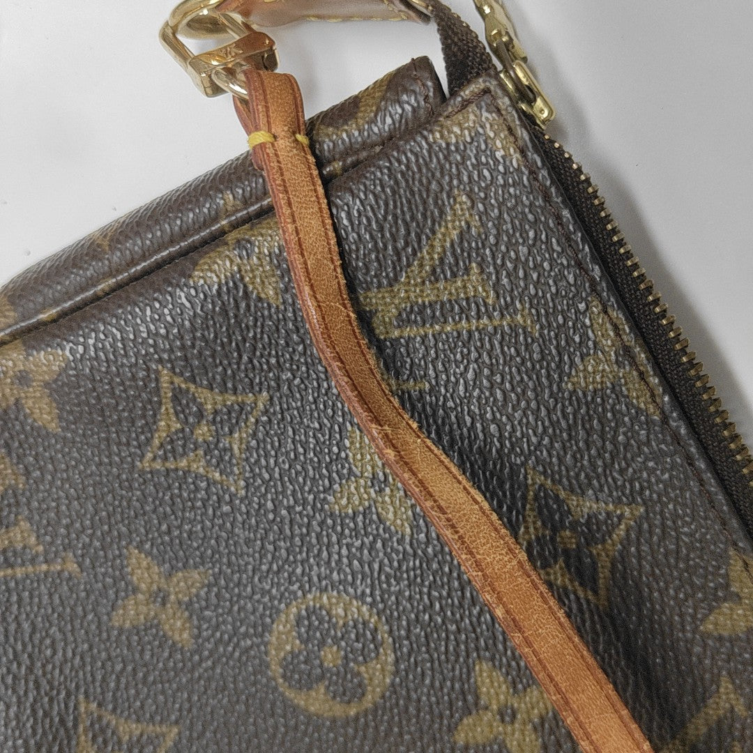 ACCESORIOS Lona Monogram Revestida Marrón
