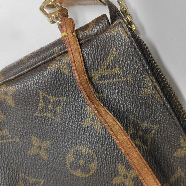 ACCESORIOS Lona Monogram Revestida Marrón