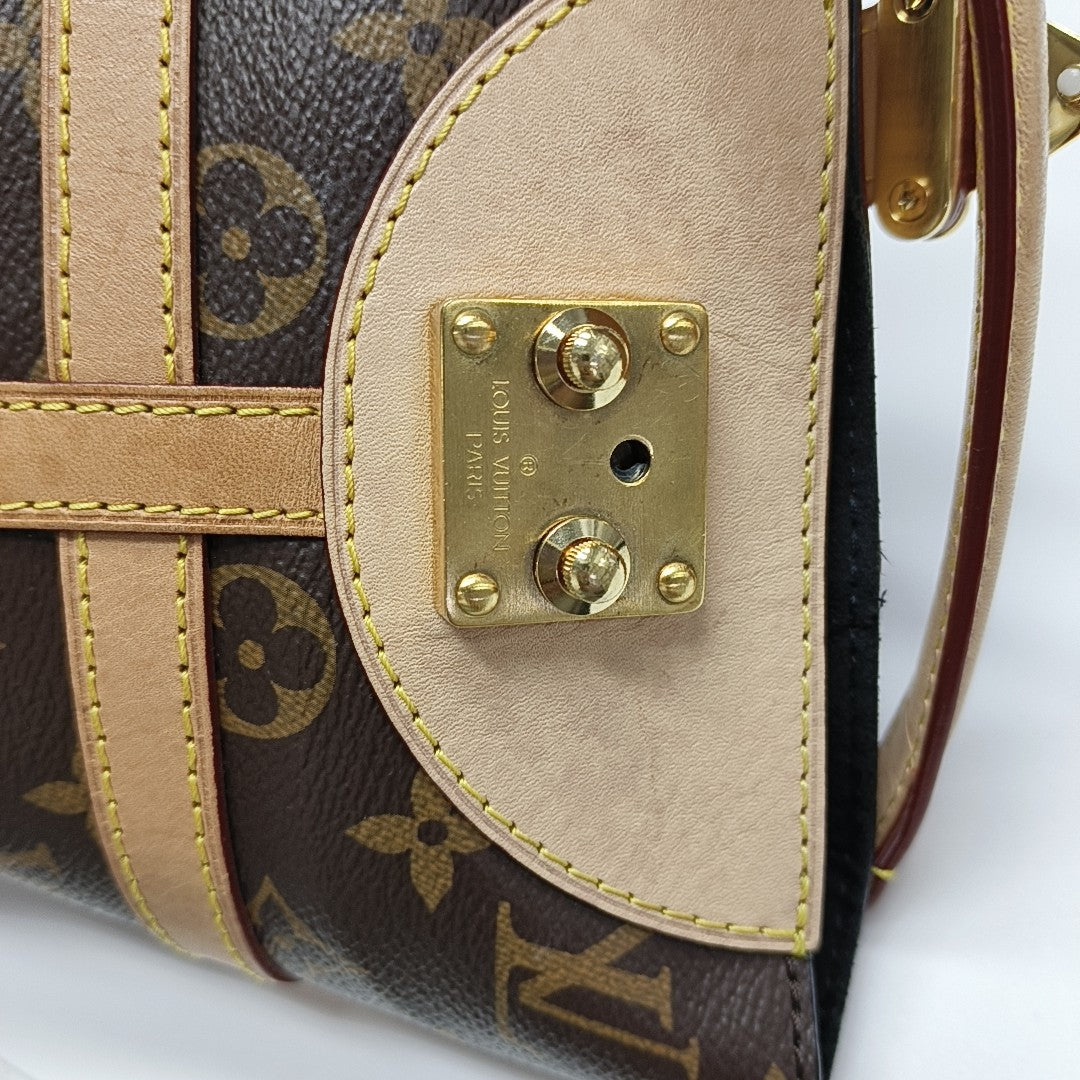 DUFFLE Monogram Coated Canvas Brown