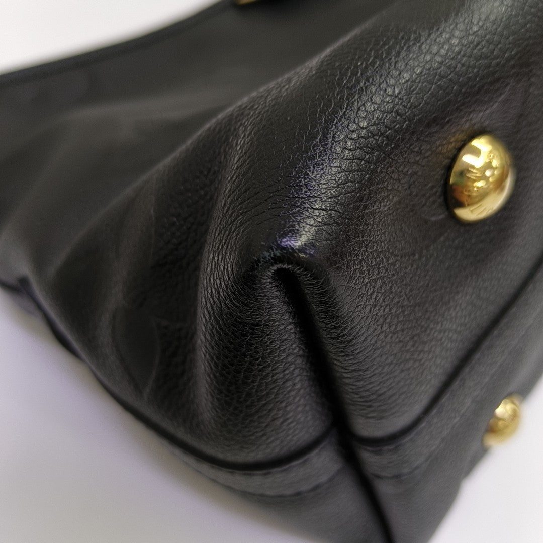 CARRYALL PM Monogram Calfskin Black