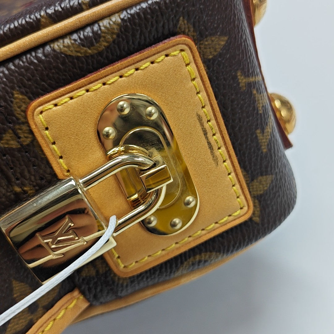 VINTAGE TROCADERO Coated Canvas Brown