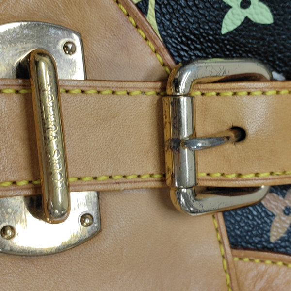 LV × TM GRETA Monogram Coated Canvas Black