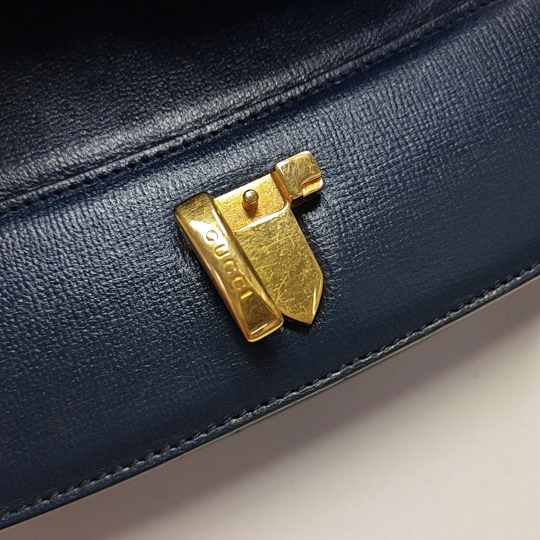 Sylvie 1969 Small Calfskin Blue