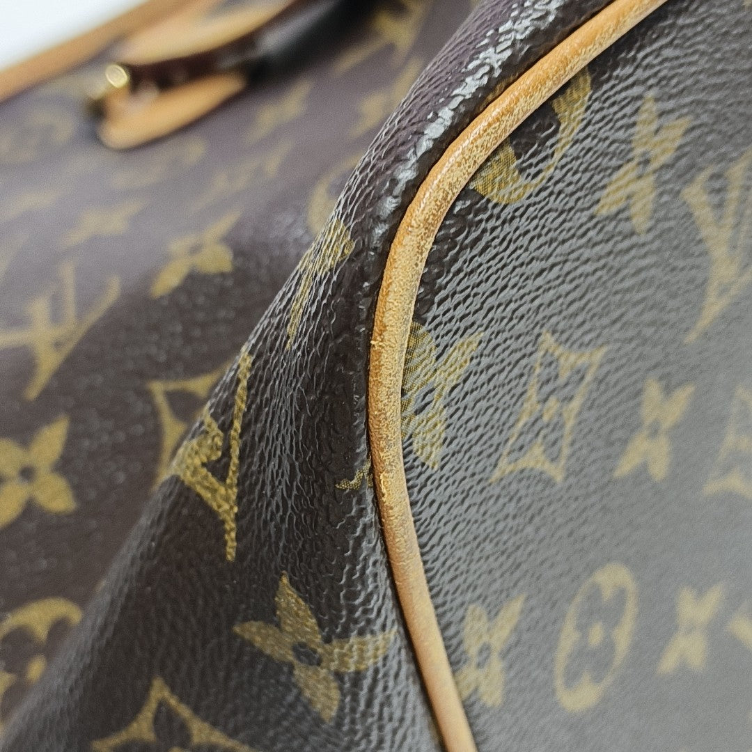 PALERMO PM Monogram Coated Canvas Brown