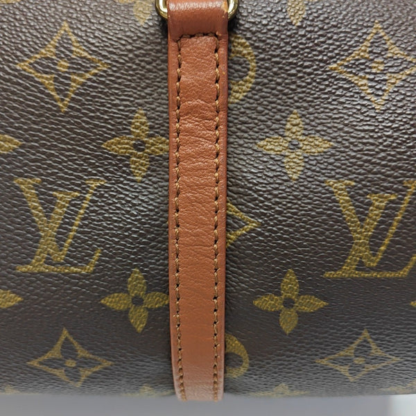 PAPILLON 30 Monogram Coated Canvas Brown