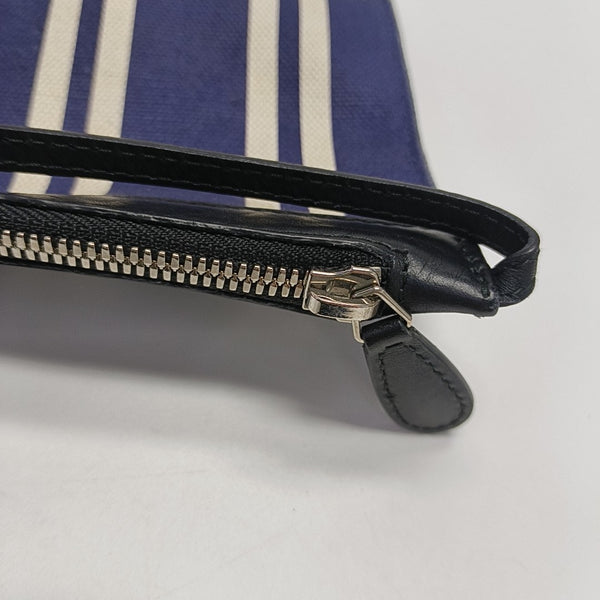 Navy Canvas Blue