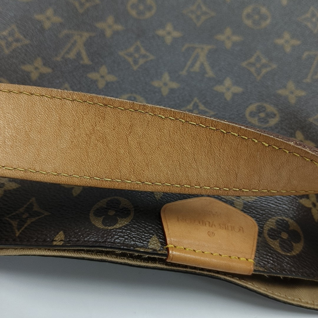 GRACEFUL TPM Monogram Coated Canvas Brown