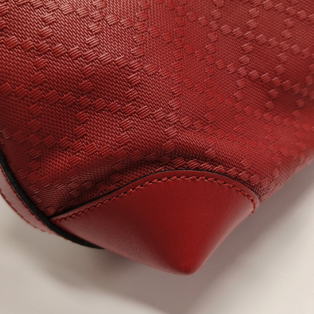 Calfskin Tote Bag Red