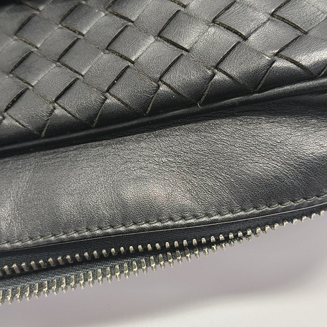 Calfskin Shoulder Bag Black