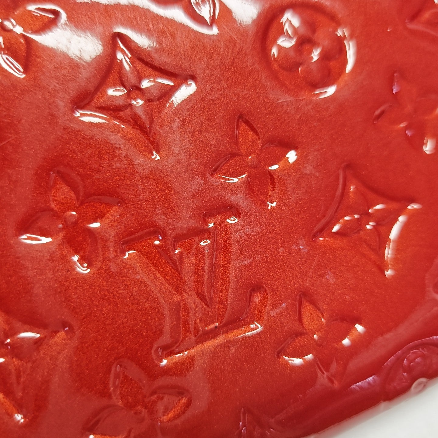 SUNSET BOULEVARD Patent Leather Red
