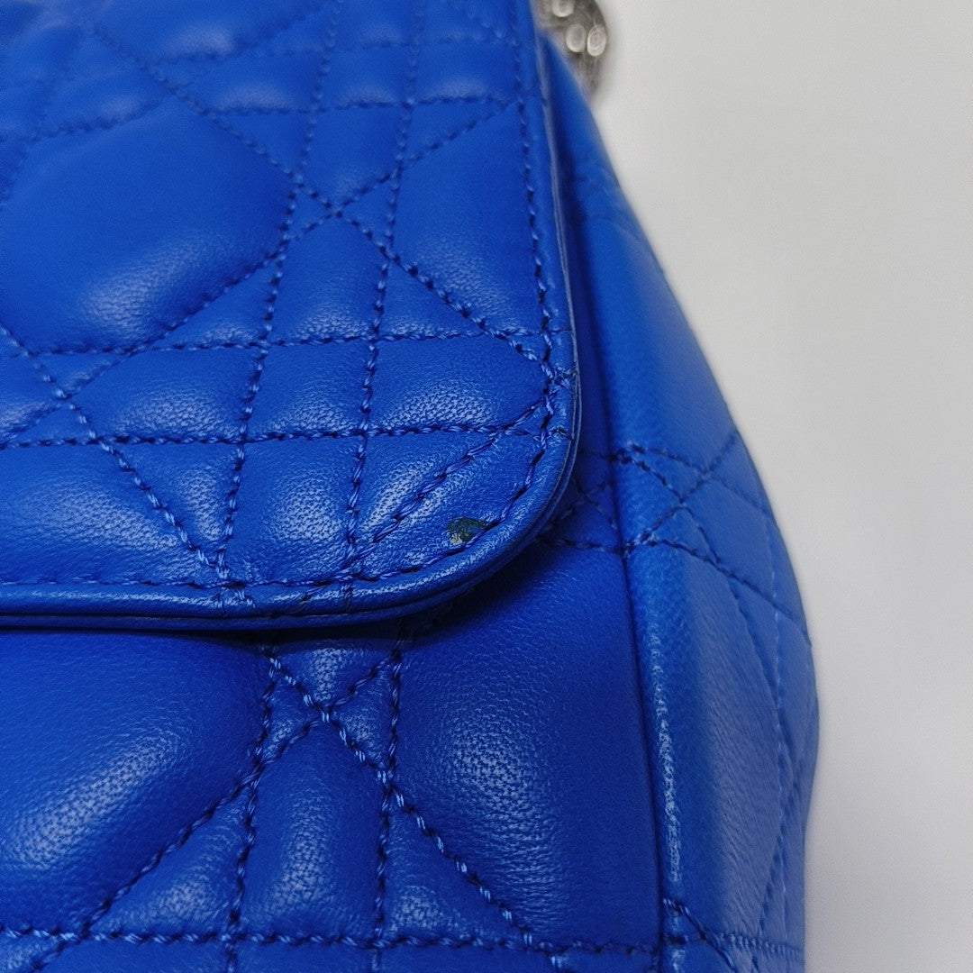 Miss Dior Cannage Lambskin Blue